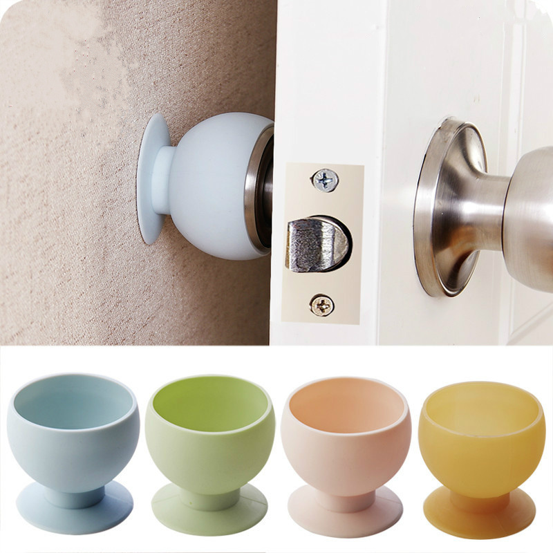 Silicone Door Knob Cover with Suction Silicone Door Knob Cover with Suction
