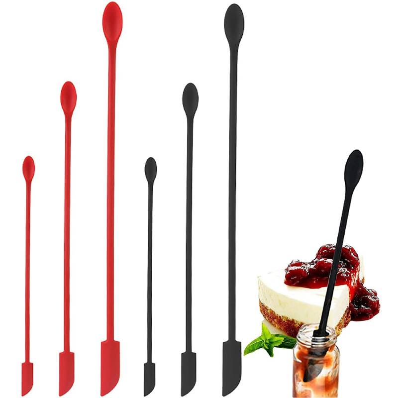 Silicone Double Head Jar Spatula Silicone Double Head Jar Spatula