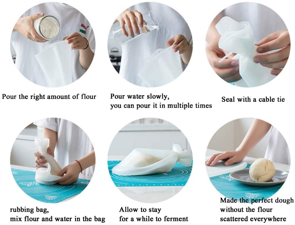 Silicone Dough Bag Kneading Pouch