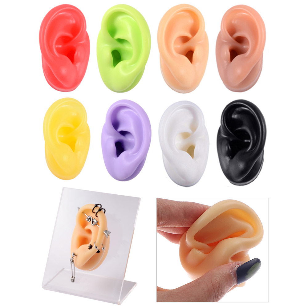 Silicone Ear Model for Jewelry Silicone Ear Model for Jewelry