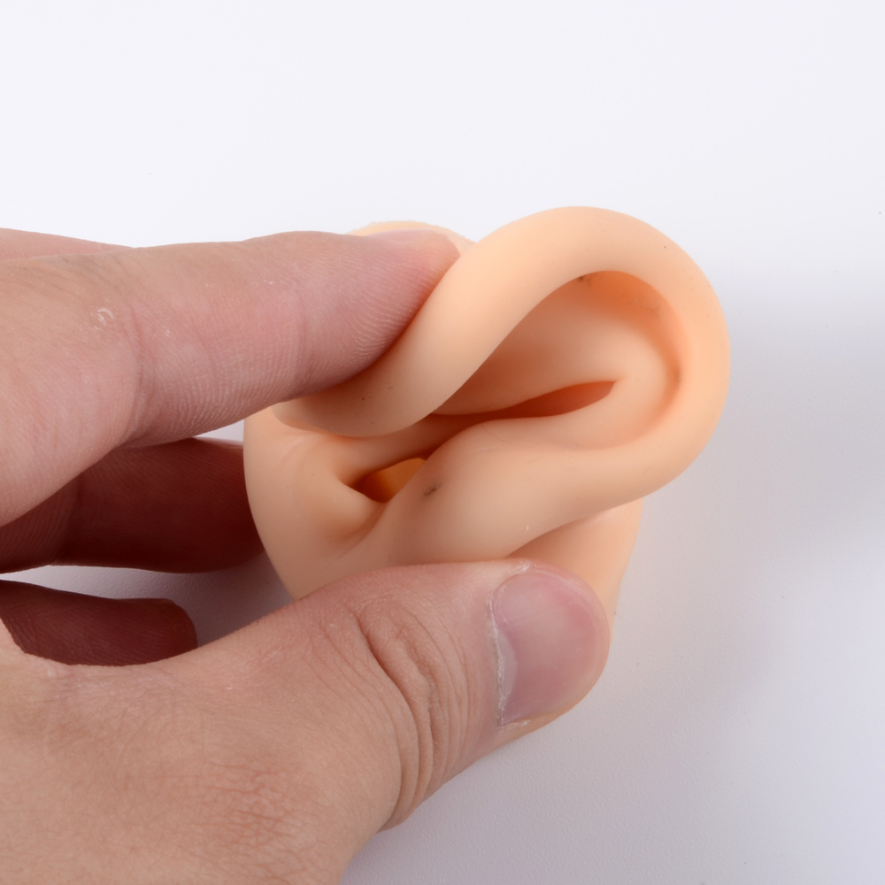 Silicone Ear Model for Jewelry