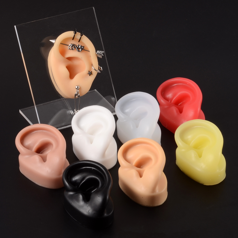 Silicone Ear Model for Jewelry
