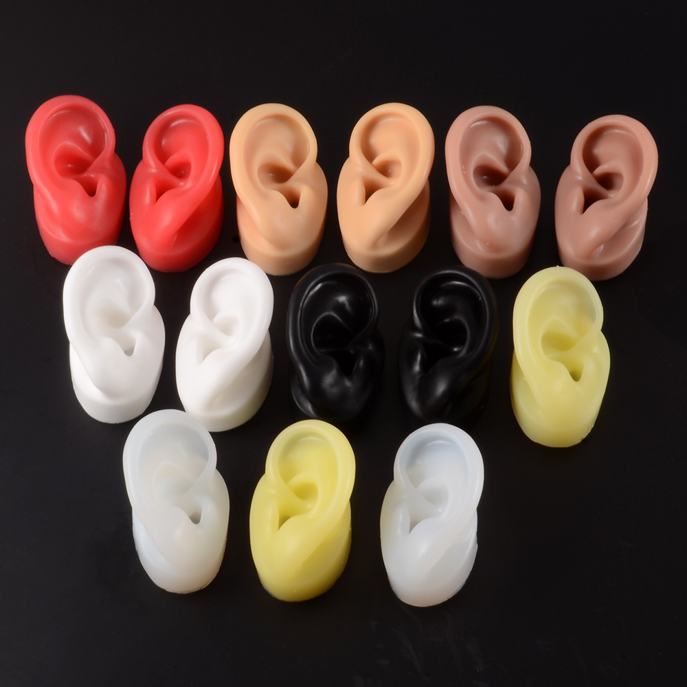 Silicone Ear Model for Jewelry