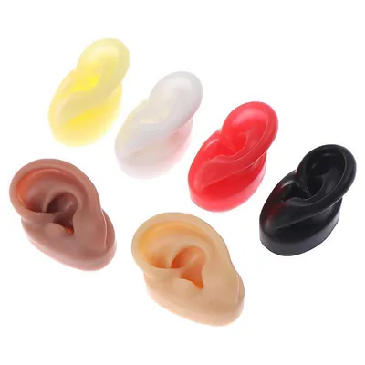 Silicone Ear Model for Piercing Practice
