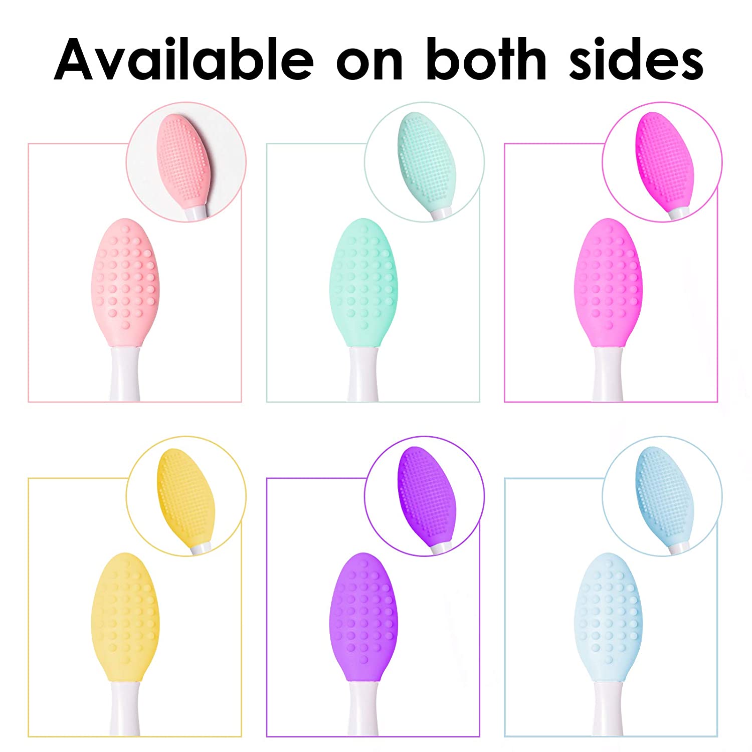 Silicone Exfoliating Lip Scrubber (100 pcs) Silicone Exfoliating Lip Scrubber (100 pcs)