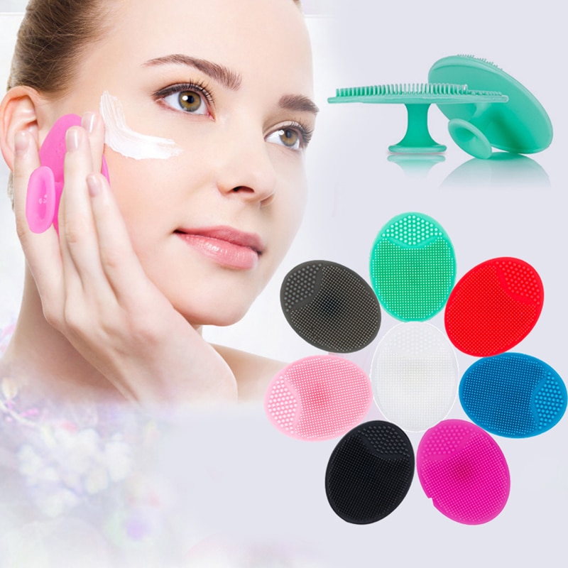 Silicone Face Scrubber Exfoliating Brush