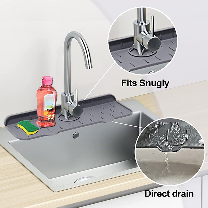 Silicone Faucet Mat for Sink