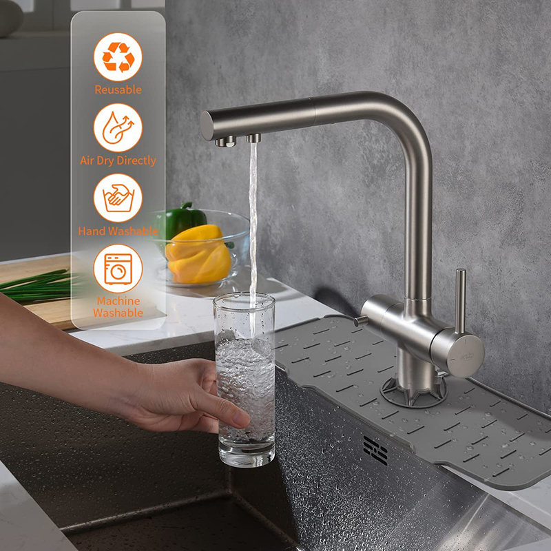 Silicone Faucet Mat for Sink