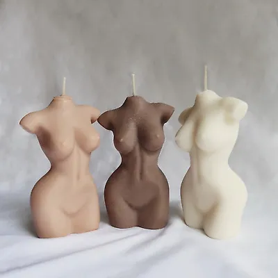 Silicone Female Torso Candle Mold