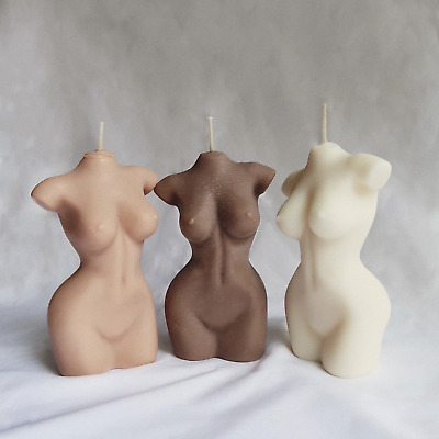 Silicone Female Torso Candle Mold Silicone Female Torso Candle Mold