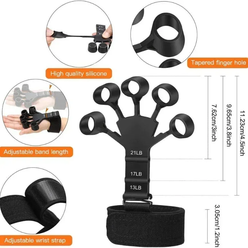 Silicone Finger Gripper Exerciser