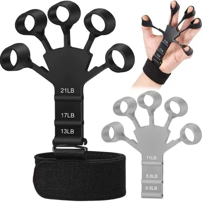 Silicone Finger Gripster Hand Exercise