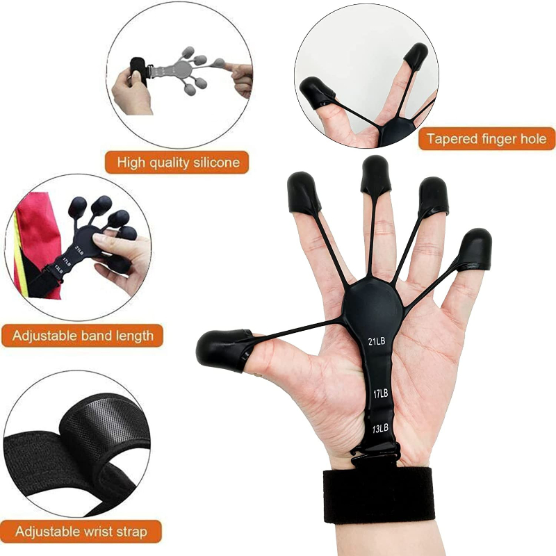 Silicone Finger Gripster Hand Exercise