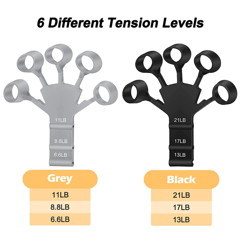 Silicone Finger Gripster Hand Exercise