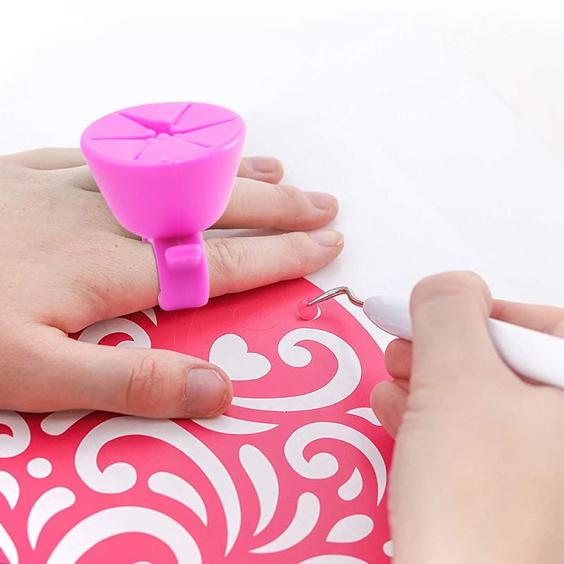 Silicone Finger Nail Polish Holder Ring Silicone Finger Nail Polish Holder Ring
