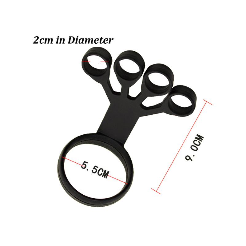 Silicone Finger Trainer Wrist Strength Exercise Hand Grip Finger Expander Workout Hand Gripper Rehabilitation Workout
