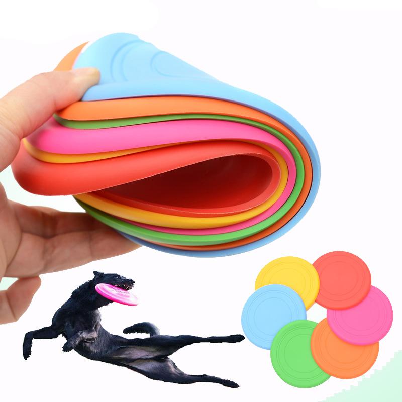 Silicone Flying Disc for Dogs