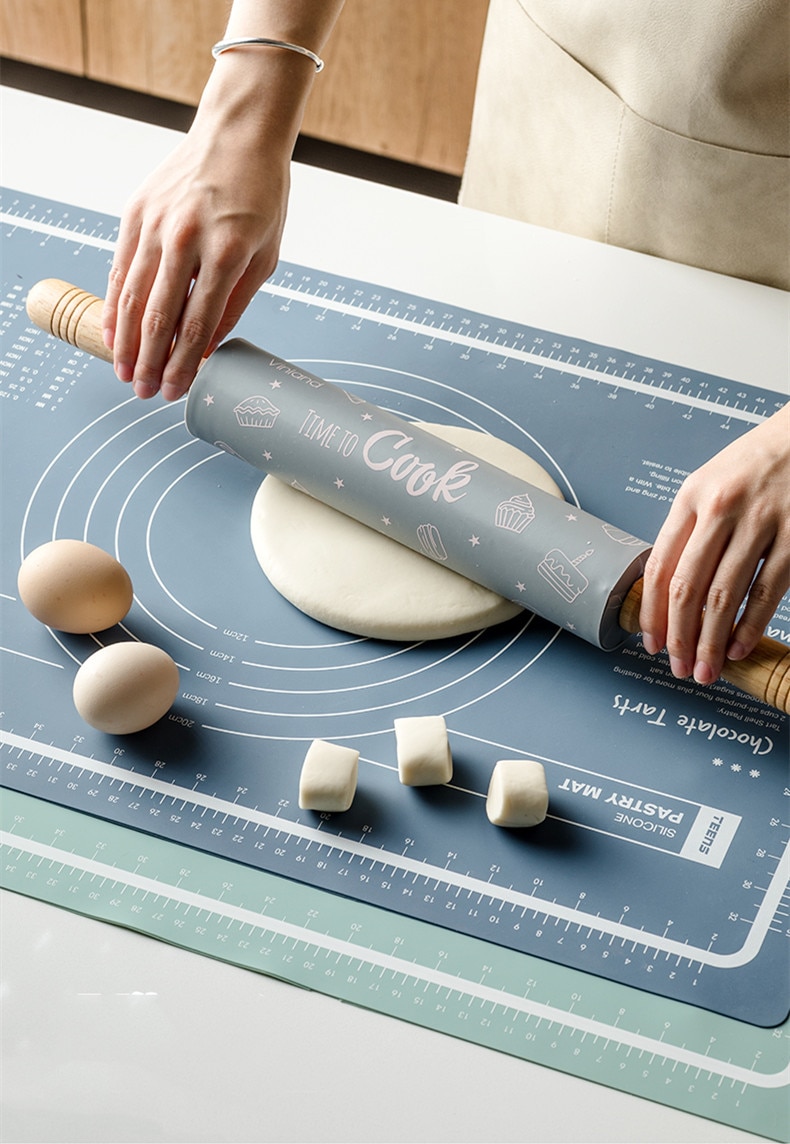 Silicone Fondant Mat Non Stick Kneading Pad Silicone Fondant Mat Non Stick Kneading Pad