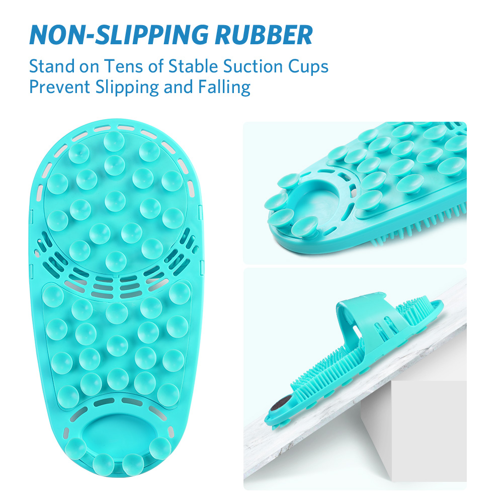 Silicone Foot Scrub Brush for Shower Silicone Foot Scrub Brush for Shower
