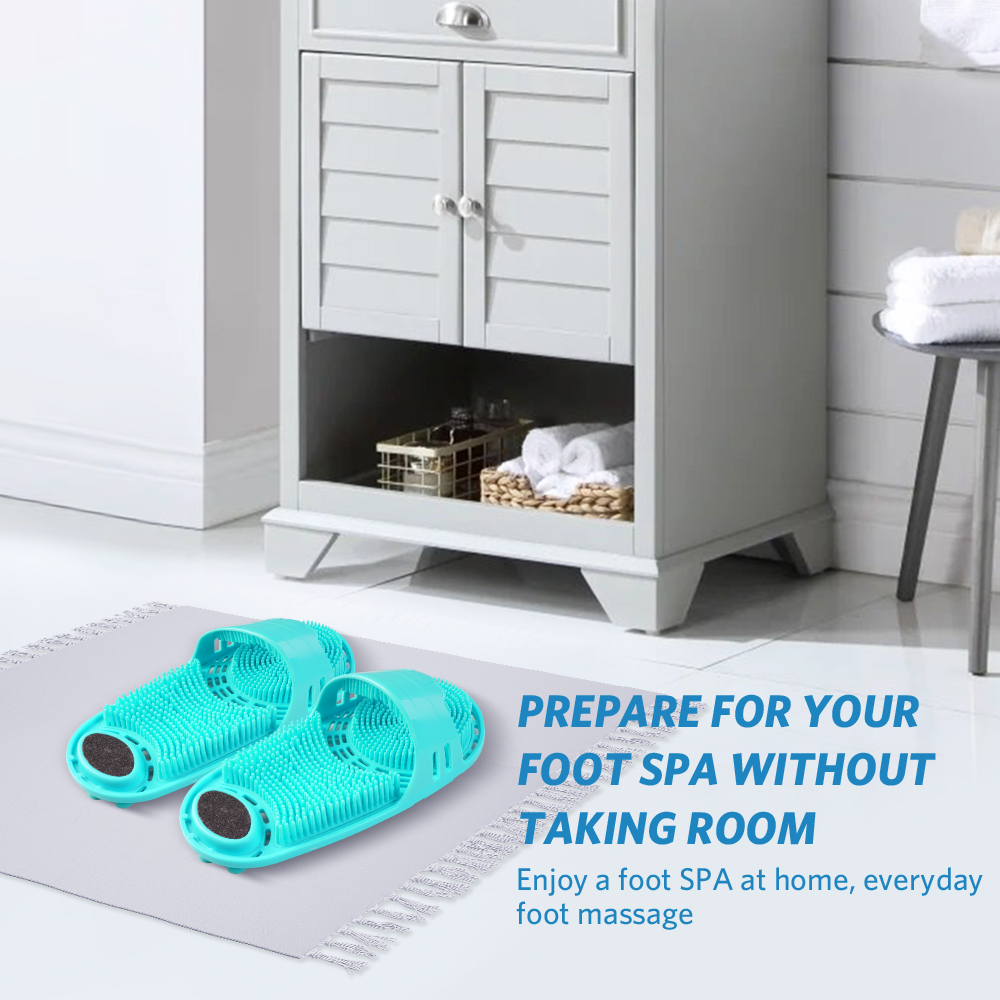 Silicone Foot Scrub Brush for Shower Silicone Foot Scrub Brush for Shower
