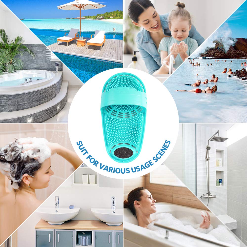 Silicone Foot Scrub Brush for Shower Silicone Foot Scrub Brush for Shower