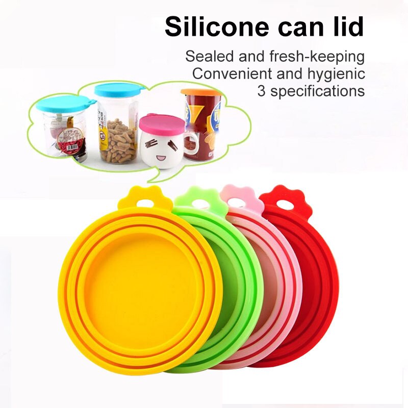 Silicone Fresh Keeping Pet Food Can Lid Silicone Fresh Keeping Pet Food Can Lid