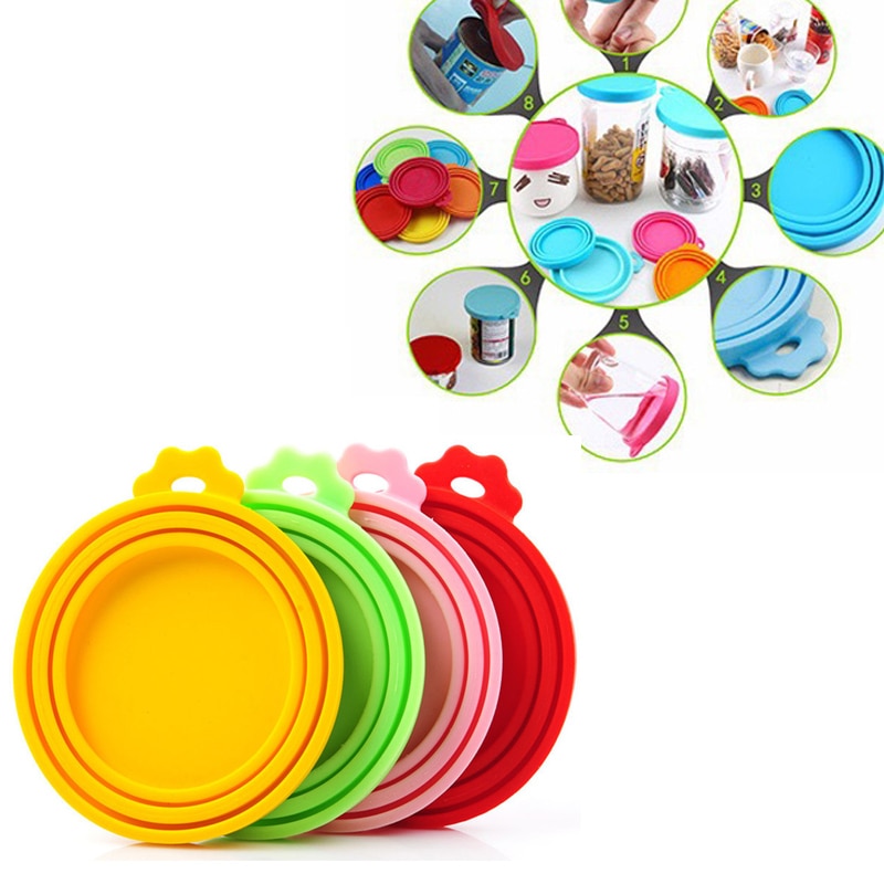 Silicone Fresh Keeping Pet Food Can Lid Silicone Fresh Keeping Pet Food Can Lid