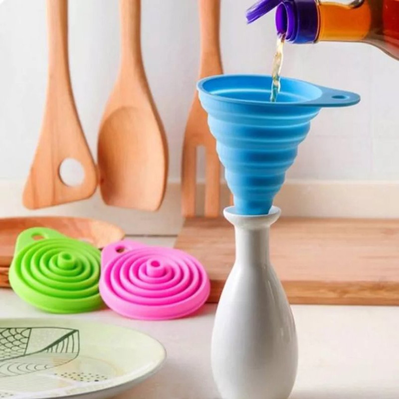 Silicone Funnel Collapsible Tool Silicone Funnel Collapsible Tool