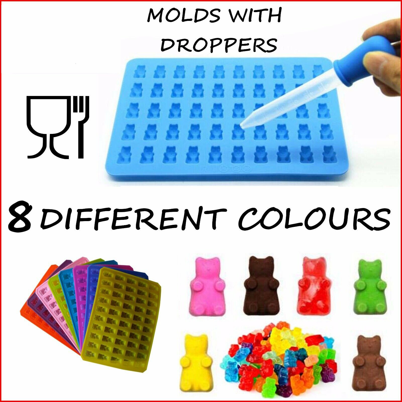 Silicone Gummy Bear Mold