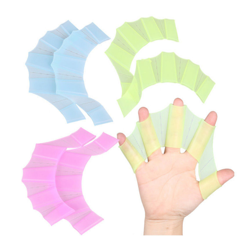 Silicone Hand Swimming Fins (2 pcs)