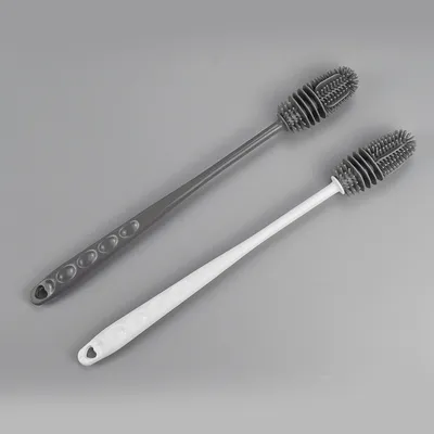 Silicone Head Long Cup Cleaning Brush