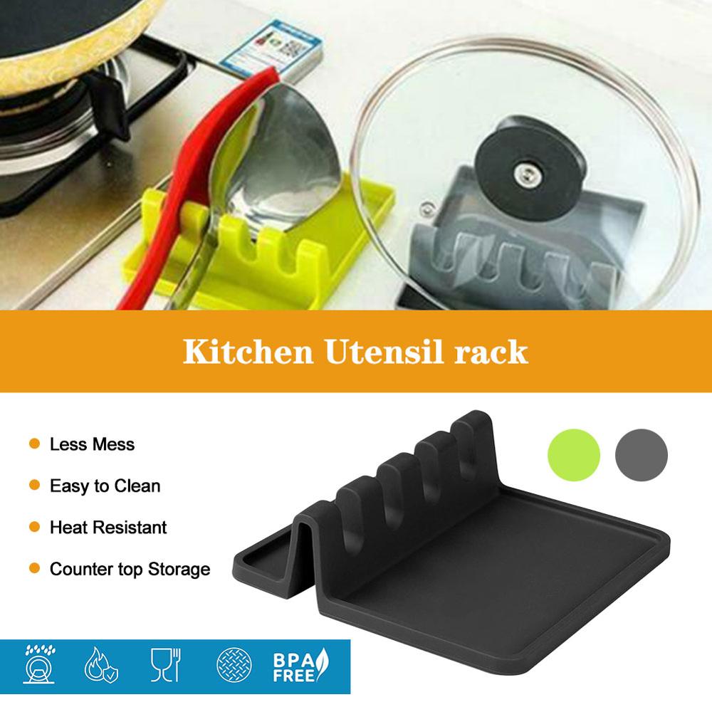 Silicone Heat Resistant Spatula Rest Silicone Heat Resistant Spatula Rest
