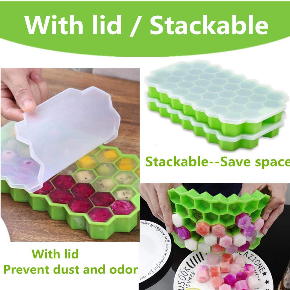 Silicone Honeycomb Ice Cube Tray Silicone Honeycomb Ice Cube Tray