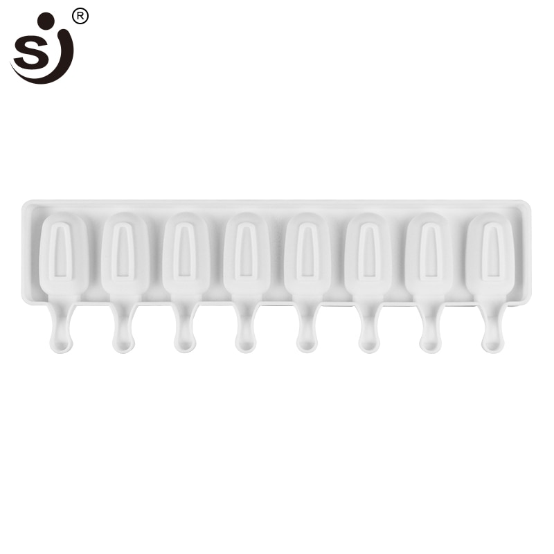 Silicone Ice Cream Mold 8-Cavity Tray Silicone Ice Cream Mold 8-Cavity Tray