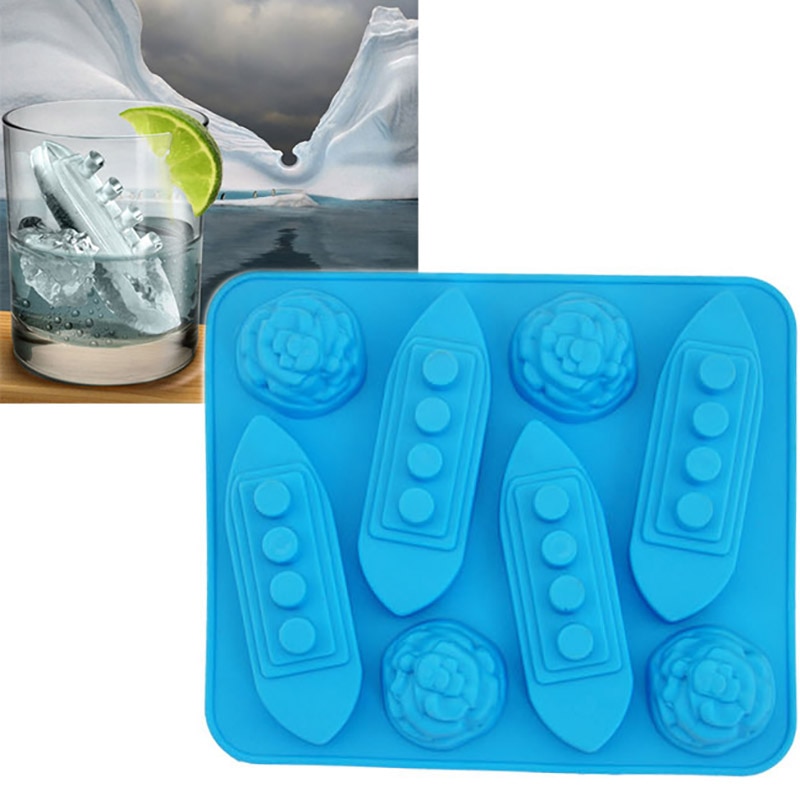 Silicone Ice Mold Titanic Ship Design Silicone Ice Mold Titanic Ship Design