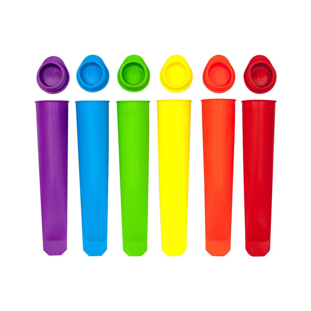 Silicone Ice Pole Moulds (6 pcs) Silicone Ice Pole Moulds (6 pcs)