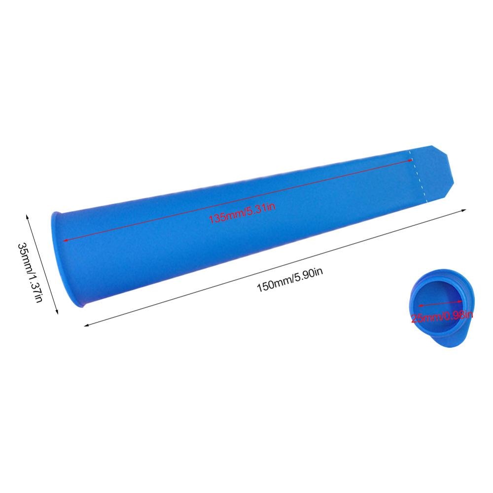 Silicone Ice Pole Moulds (6 pcs) Silicone Ice Pole Moulds (6 pcs)