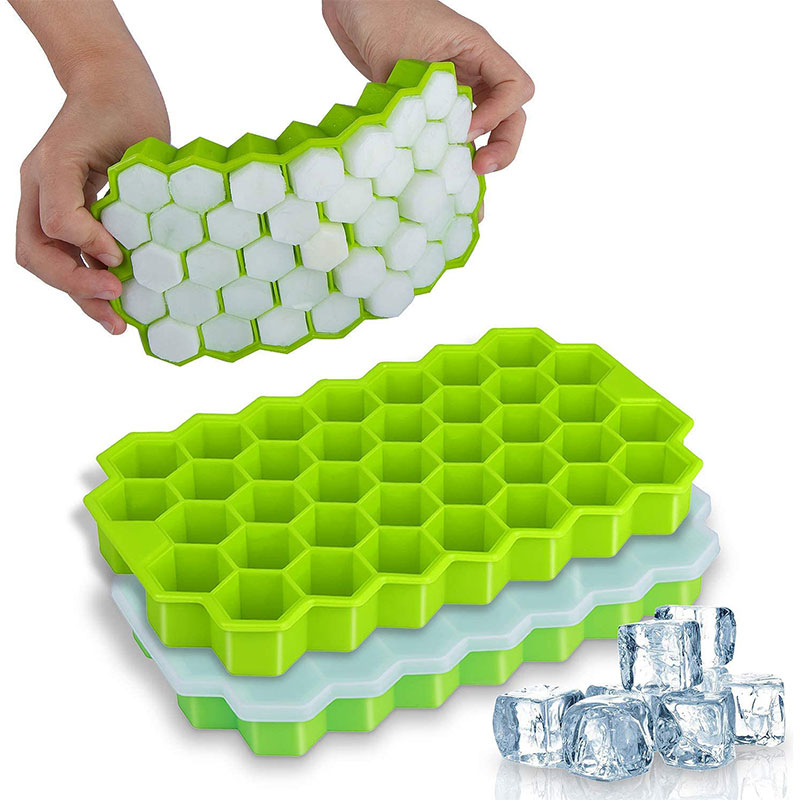 Silicone Ice Tray Multiple-Grid Mold Silicone Ice Tray Multiple-Grid Mold