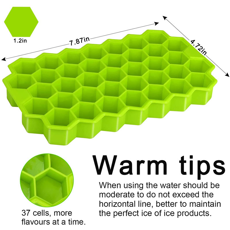 Silicone Ice Tray Multiple-Grid Mold Silicone Ice Tray Multiple-Grid Mold