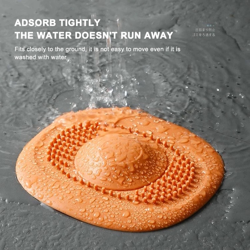 Silicone Kitchen Sink Plug Shower Filter Drain Cover Stopper Sink Strainer Drainer Floor Drain Hair Catcher Bathroom Silicone Kitchen Sink Plug Shower Filter Drain Cover Stopper Sink Strainer Drainer Floor Drain Hair Catcher Bathroom