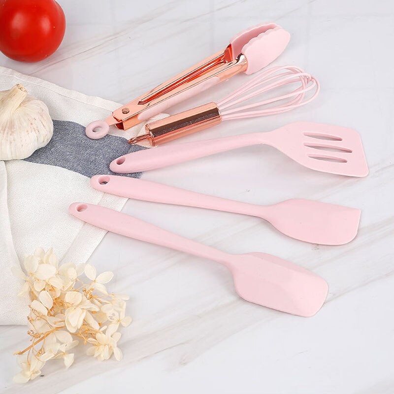 Silicone Kitchen Tools Set (5 Pcs)