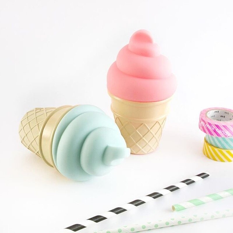 Silicone LED Ice Cream Cone Lamp Silicone LED Ice Cream Cone Lamp