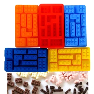 Silicone Lego Ice Tray