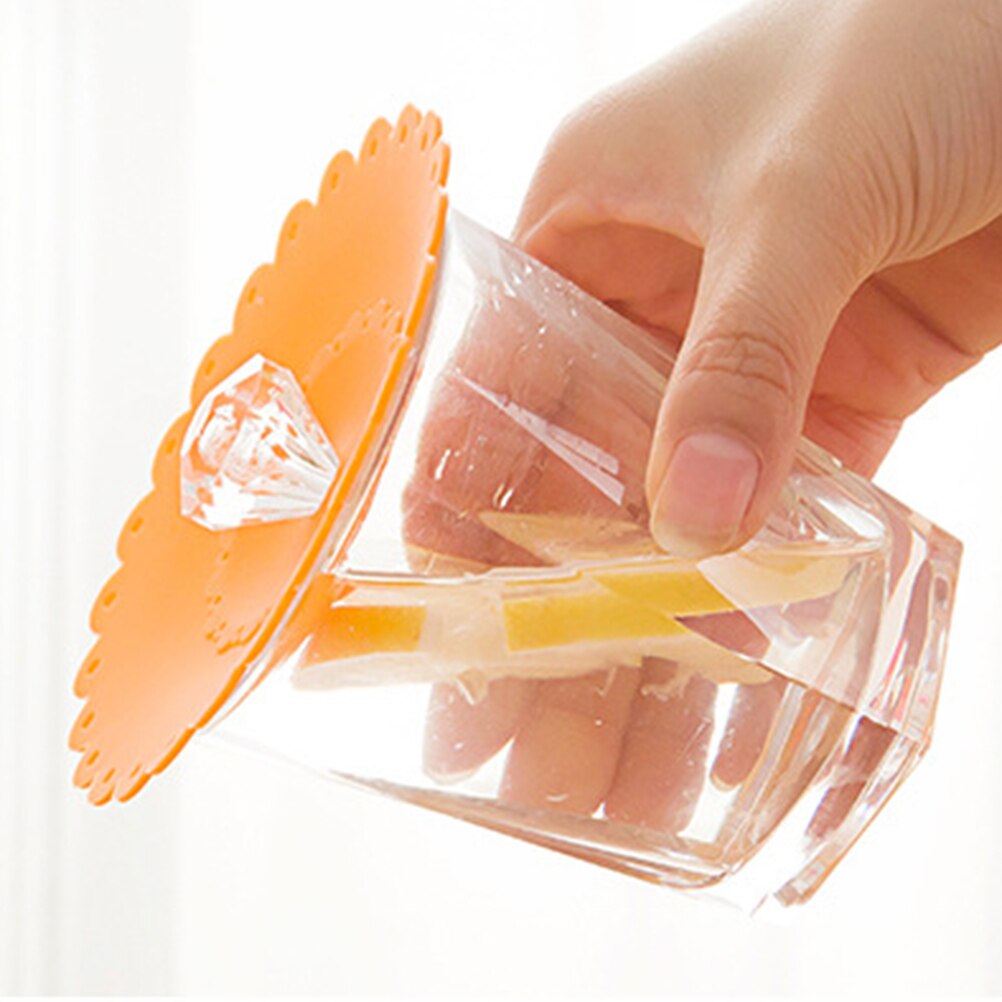 Silicone Lids For Cups Mug Cover (6Pcs) Silicone Lids For Cups Mug Cover (6Pcs)