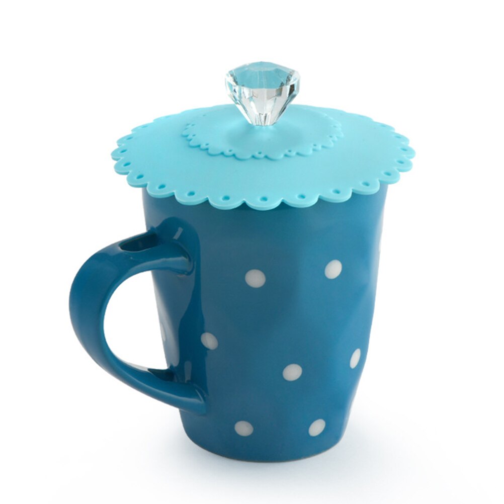 Silicone Lids For Cups Mug Cover (6Pcs) Silicone Lids For Cups Mug Cover (6Pcs)