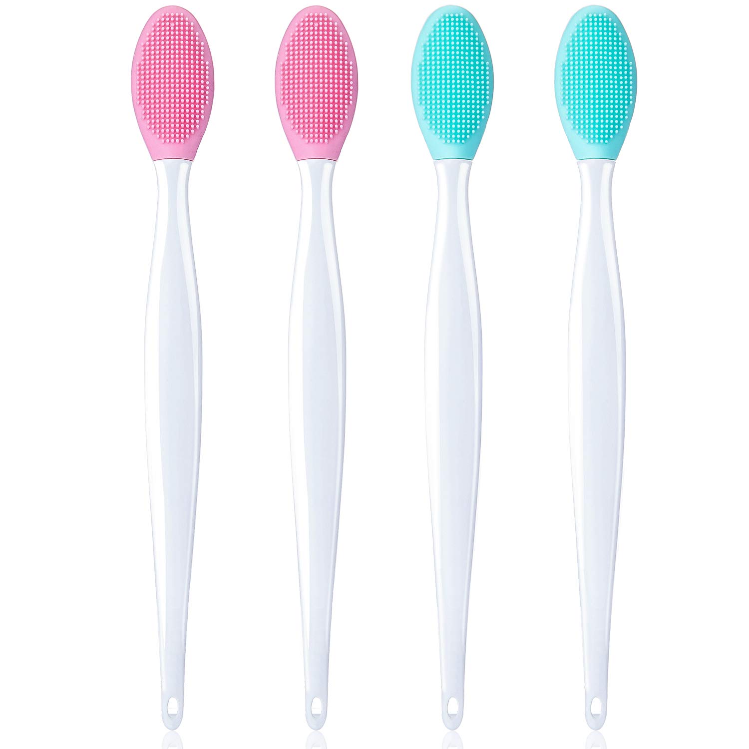 Silicone Lip Brush Exfoliator (4 pcs)