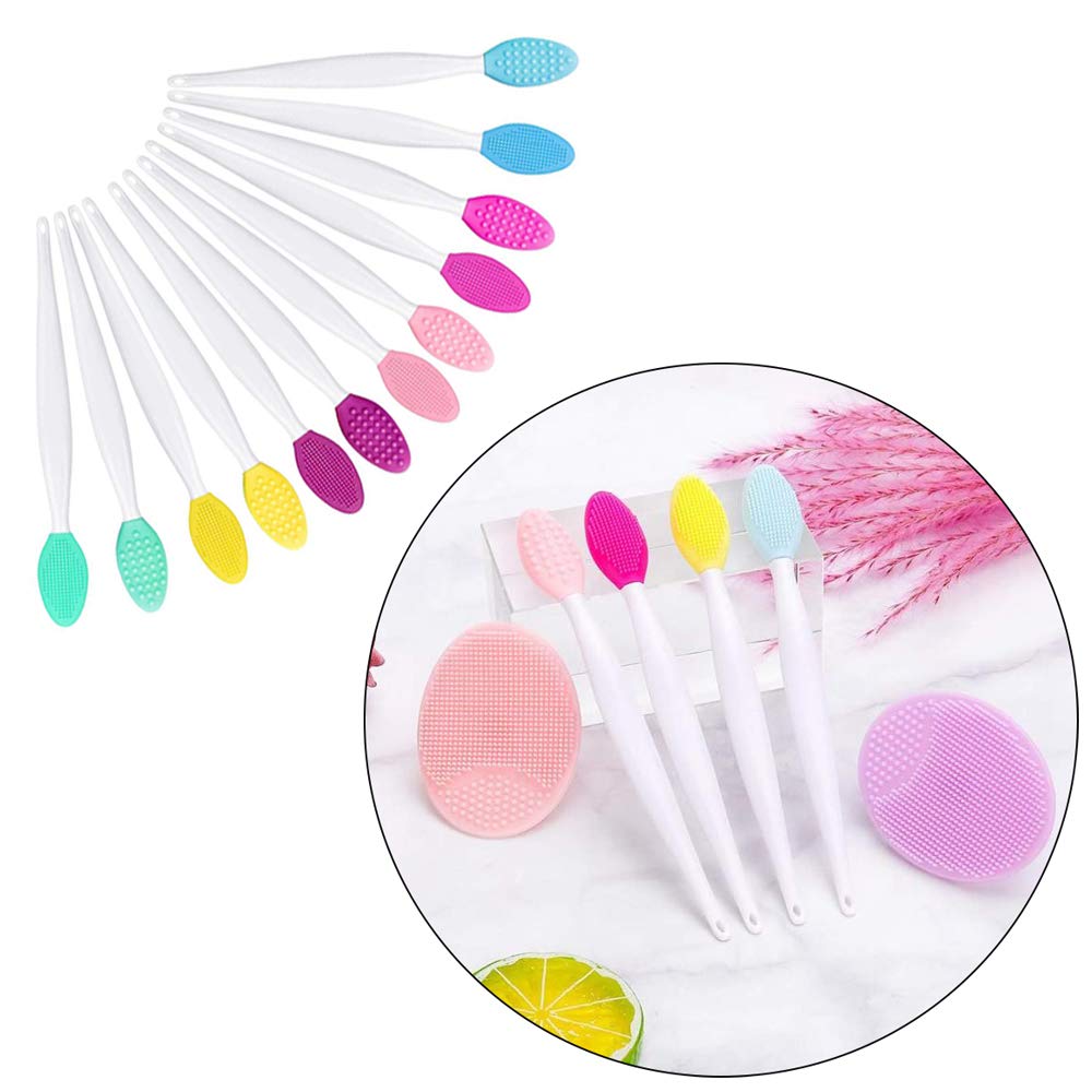 Silicone Lip Brush Exfoliator (4 pcs)