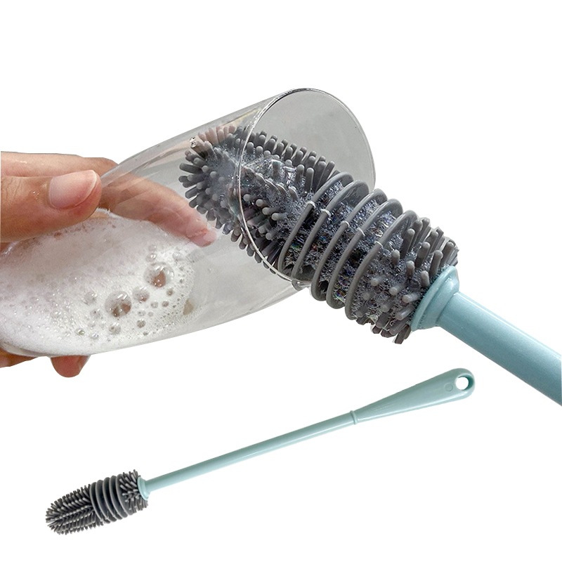 Silicone Long Handle Bottle Brush Silicone Long Handle Bottle Brush