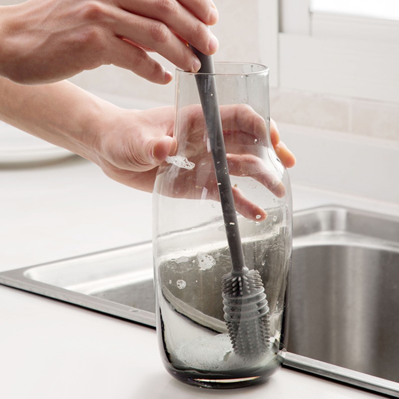 Silicone Long Handle Bottle Brush Silicone Long Handle Bottle Brush