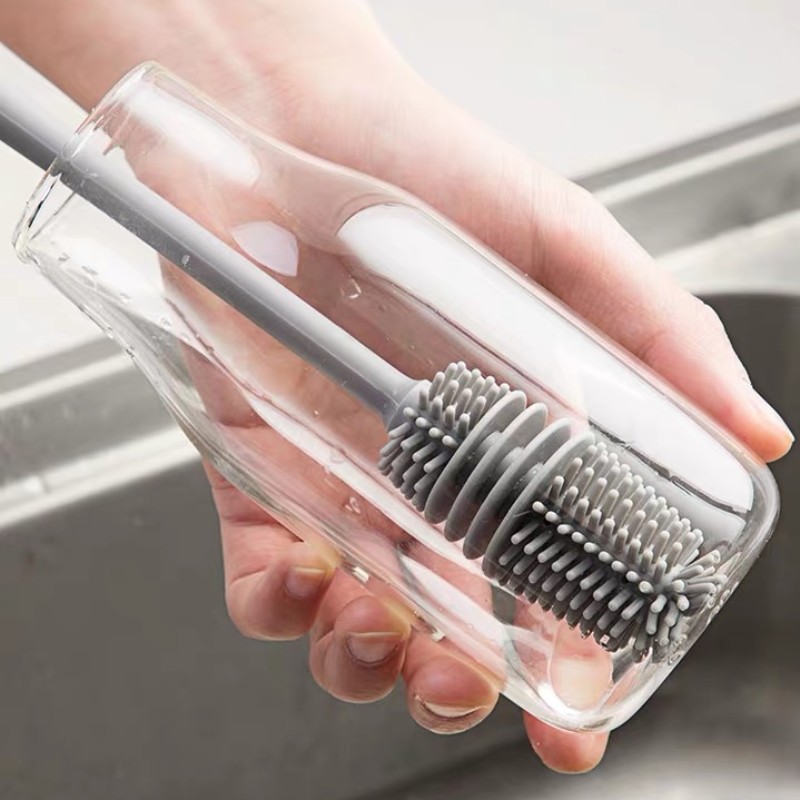 Silicone Long Handle Bottle Brush Silicone Long Handle Bottle Brush